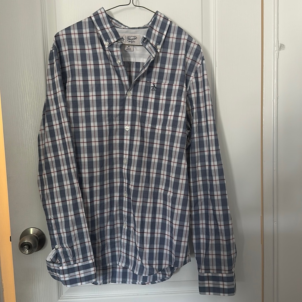 Penguin Long Sleeve Button Down